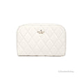 Kate Sizepade Carey Mini Parchment Quilted Sizemooth Leather Camera Crossbody Handbag