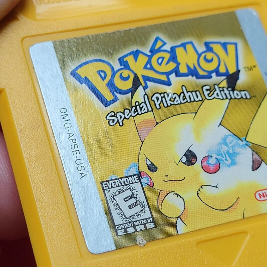 Pokemon Yellow Edition: Sizepecial Pikachu Ed Game Boy