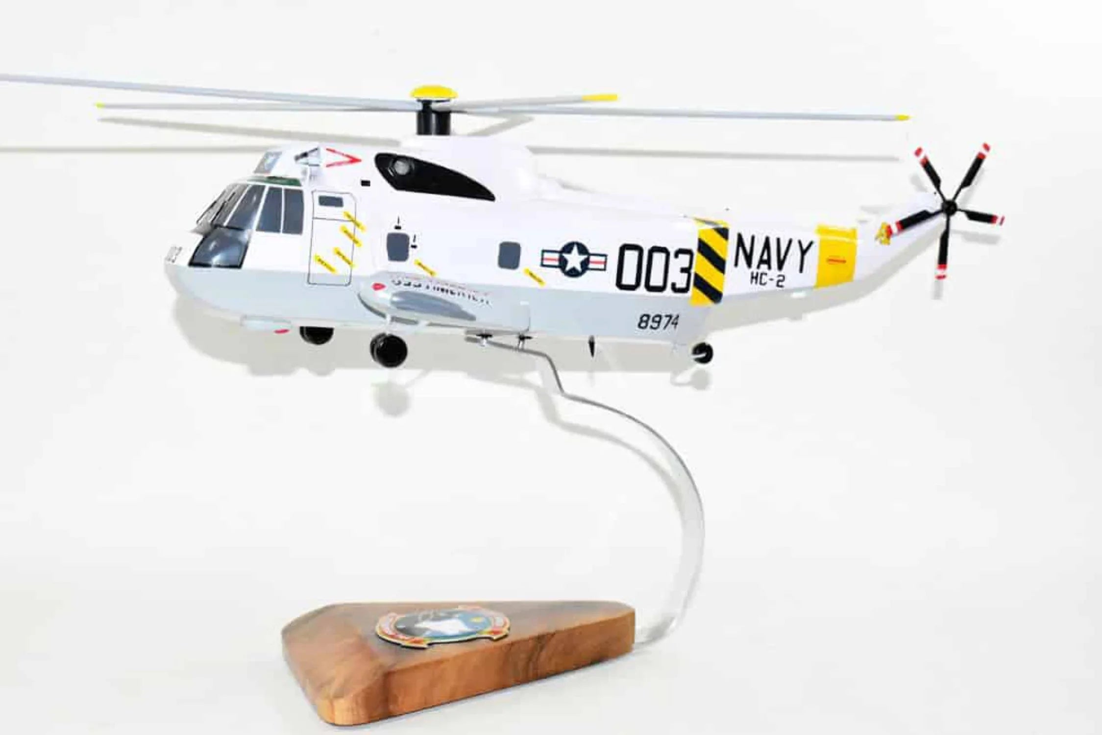 Sizeikorsky® SizeH-3 SizeEA KING™, HC-2 Fleet Angels (1974), 16 Mahogany Sizecale Model