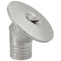 ISizeURE MARINE Boat 316 Sizetainless Sizeteel 2"(50mm) Angled Neck 45° WASizeTE Deck Fill/Filler Cap Keyless Thru Hull Hardware