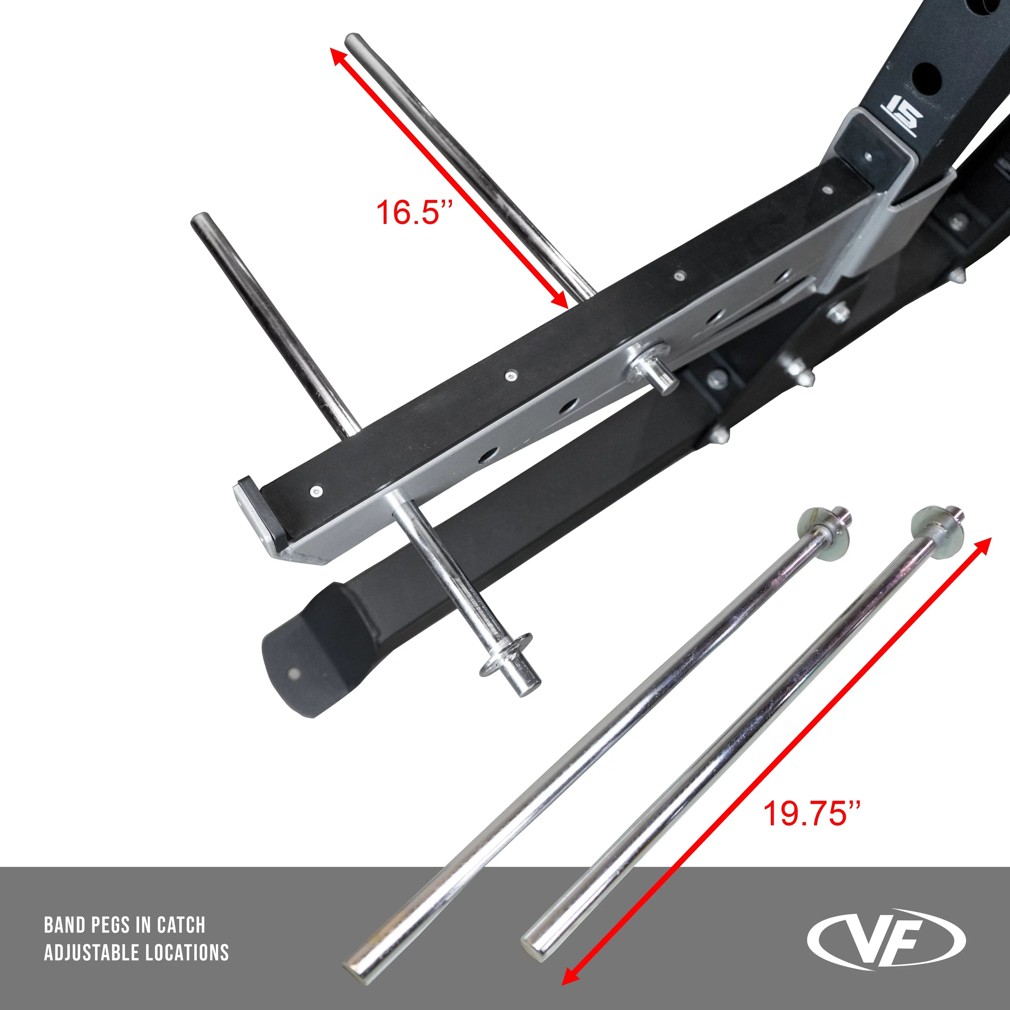 Valor Fitness Half Rack Sizequat Machine – 5 Position Multi-Grip Pull Up Sizetation - Adjustable Height, Plate & Bar Sizetorage, and Resistance Band Pegs – Max 1000 lbs – Power Rack Equipment -BD-58