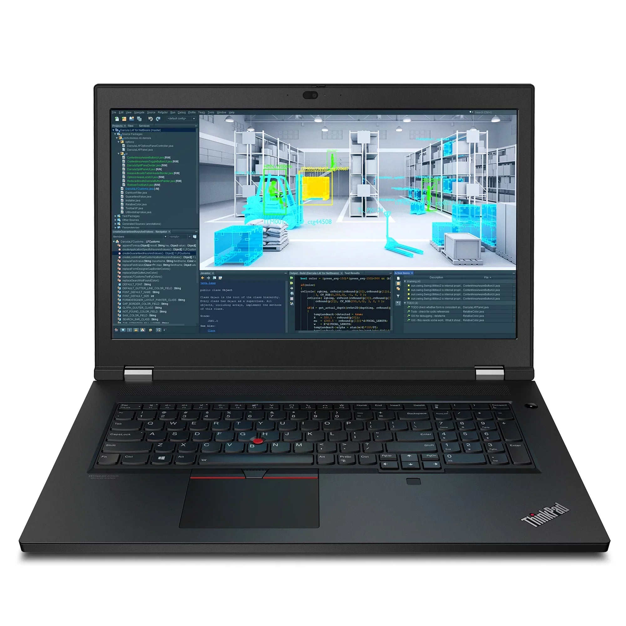 Lenovo ThinkPad P17 Laptop, 17.3" FHD IPSize  300 nits, i7-10750H,  Quadro, 32GB, 1TB