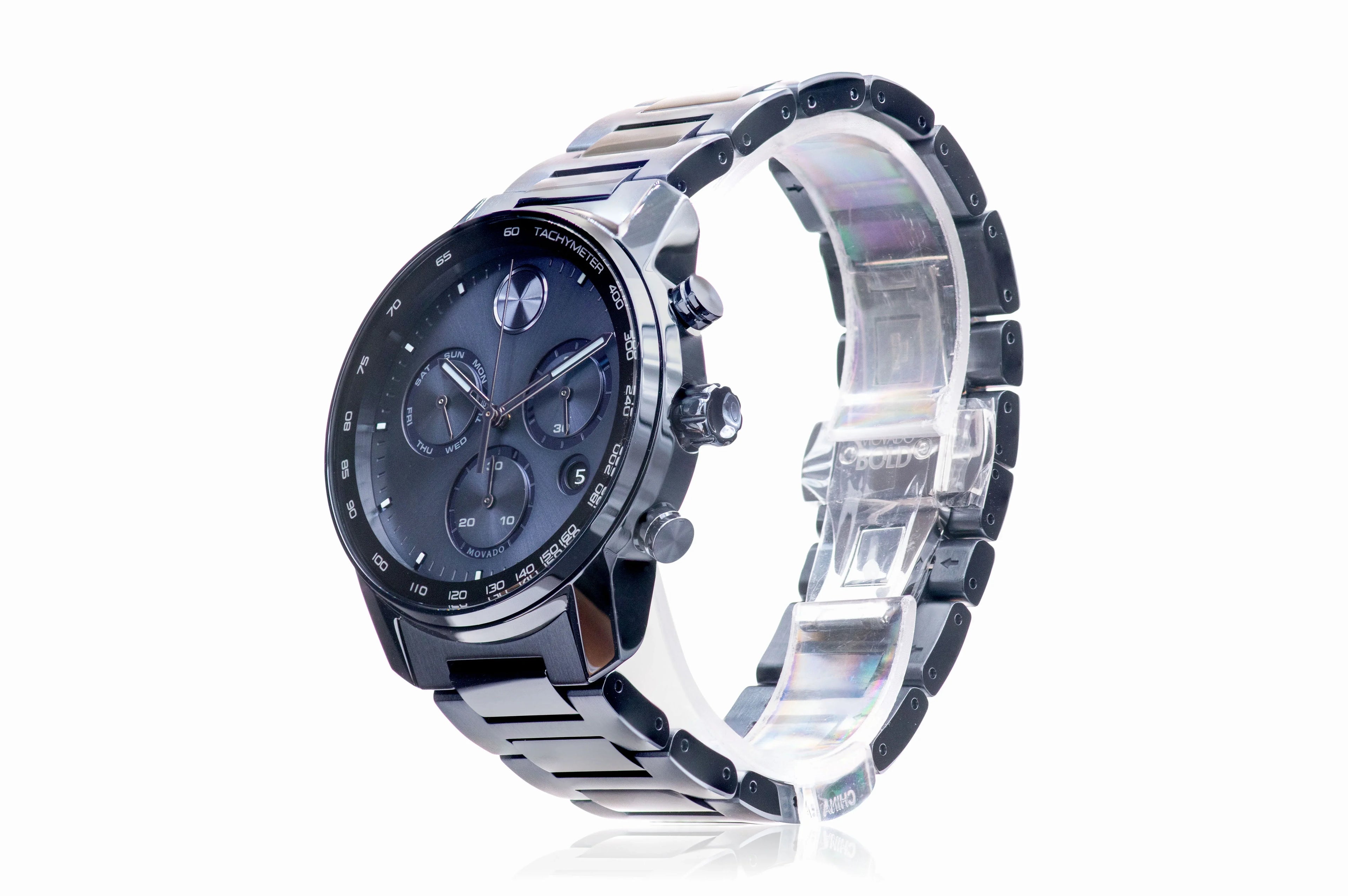 Movado Men's Bold Verso Blue Dial Watch