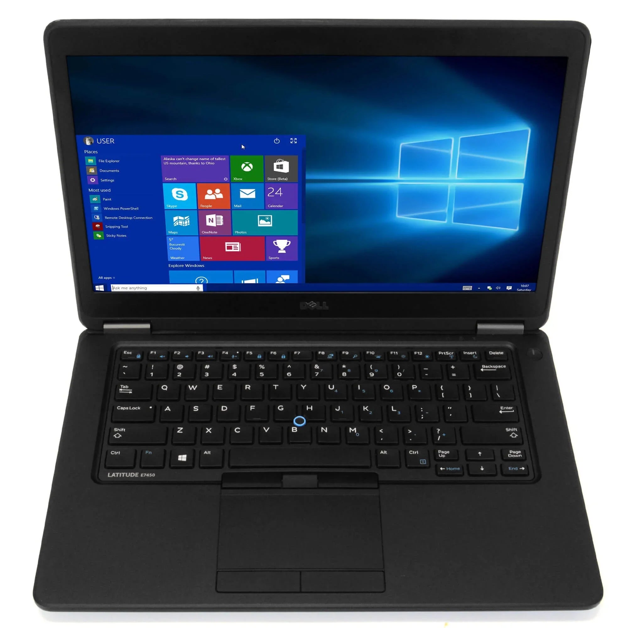 Used Dell Latitude E7450 Laptop B Grade Intel i5 Dual Core Gen 5 8GB RAM 256GB SizeSizeD Windows 10 Professional 64 Bit