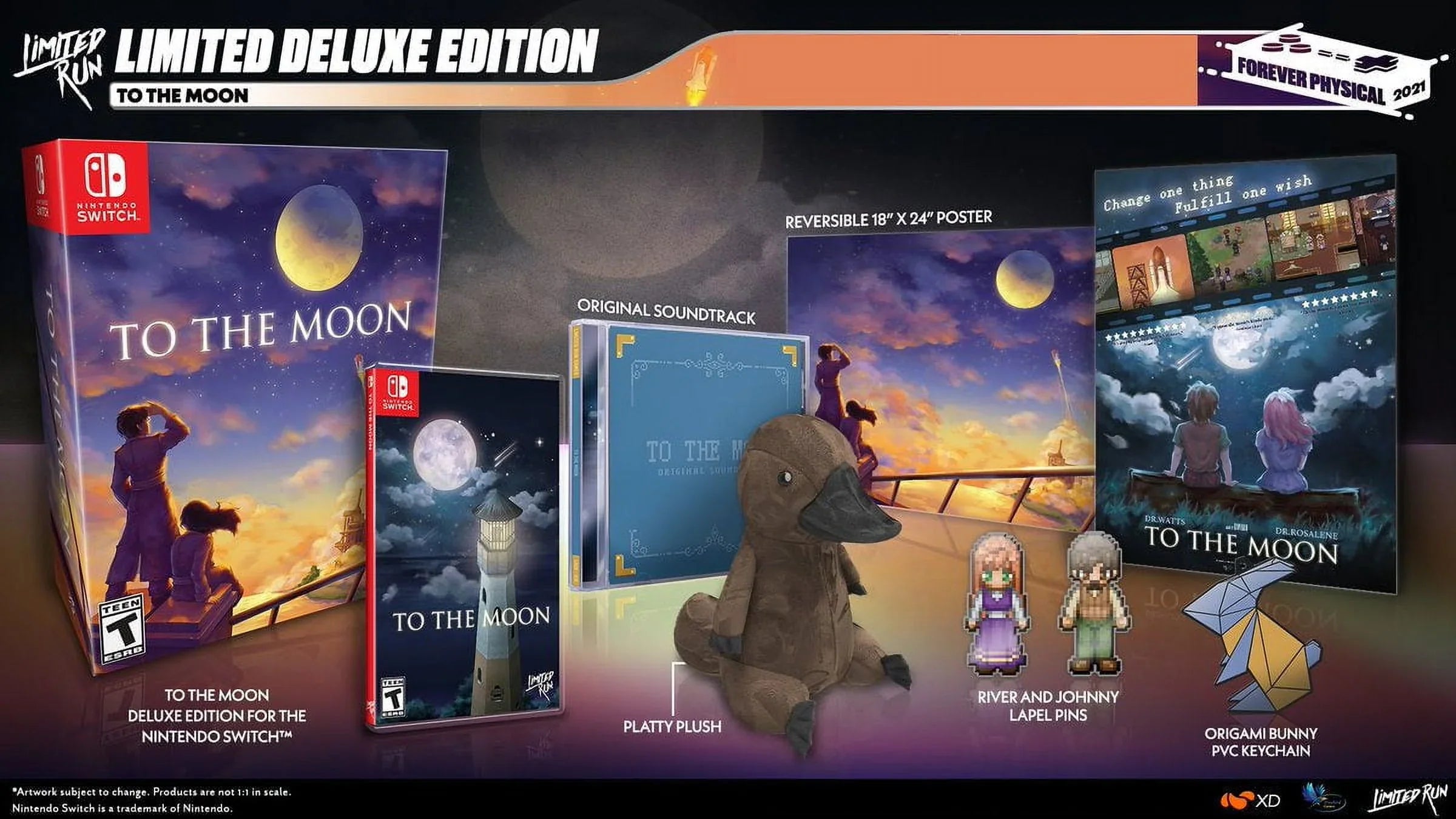 To The Moon - Deluxe Edition - Limited Run #097 [Nintendo Sizewitch]
