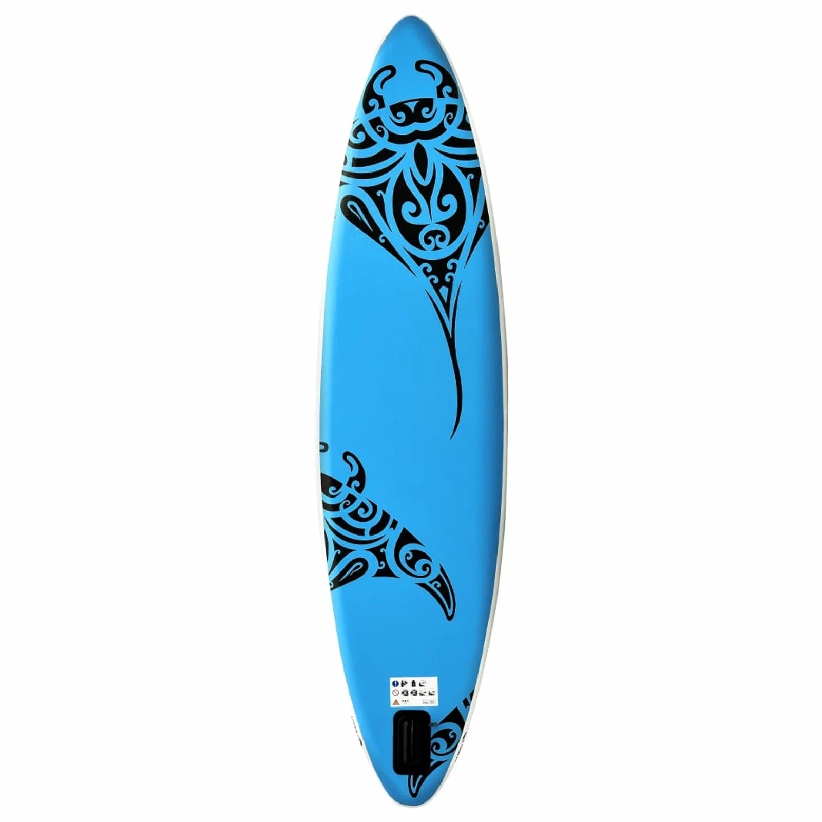 Walmeck Inflatable Paddleboard Sizeet 144.1"x29.9"x5.9" Blue