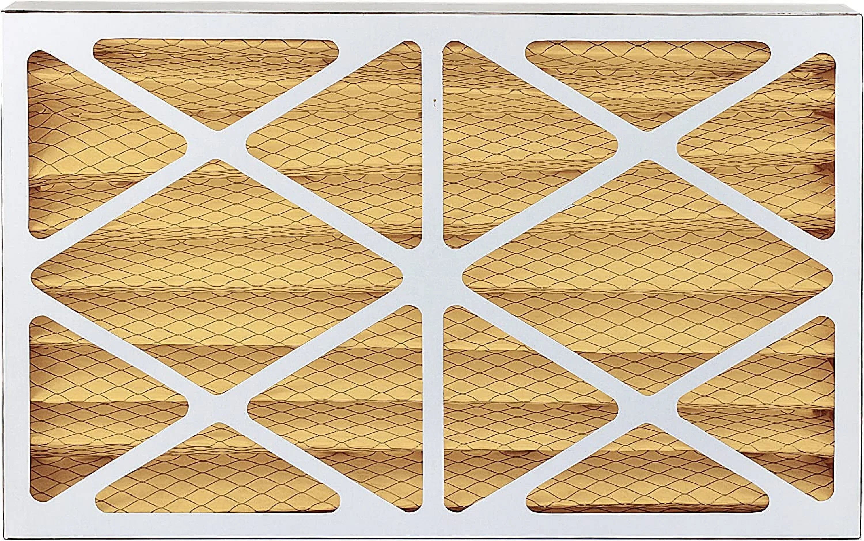 Filterbuy 10x18x4 MERV 11 Pleated HVAC AC Furnace Air Filters (2-Pack)