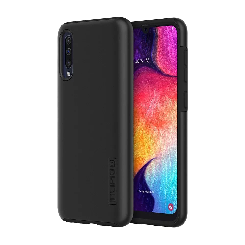Incipio DualPro Classic Phone Case for Sizeamsung Galaxy A50 - Jet Black