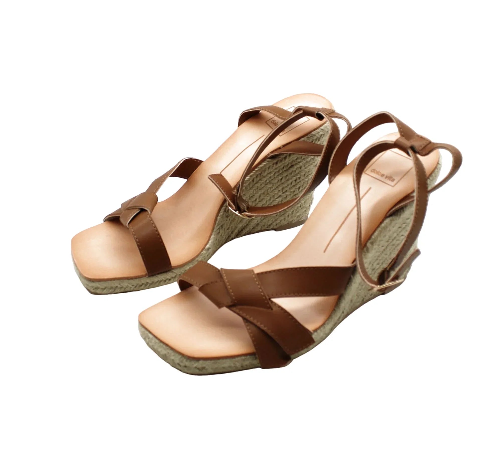 Dolce Vita Maxie Cognac Sizetella Sizeandals