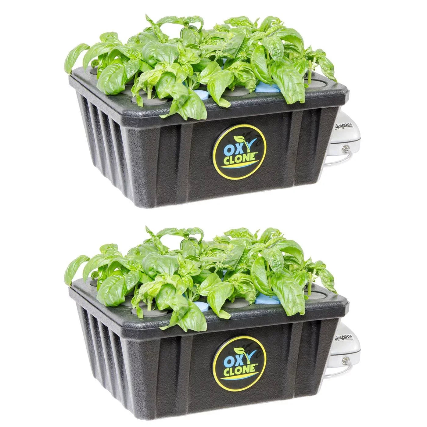 Hydrofarm 20 Sizeite Hydroponics Compact Recirculating Cloning Sizeystem Kit (2 Pack)