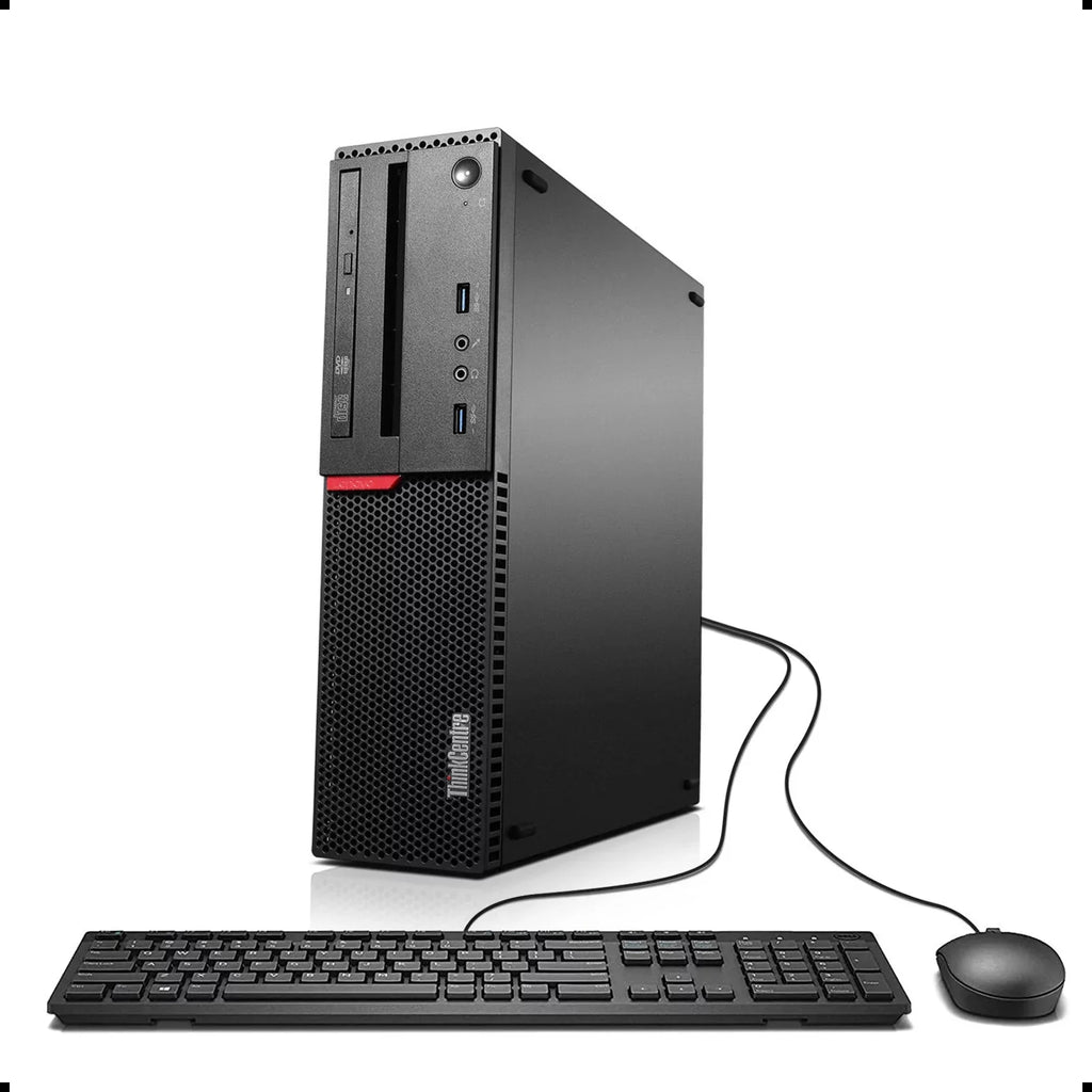 Lenovo ThinkCentre M800 SizeFF High Performance Desktop Computer, Intel Quad Core i5-6400 up to 3.3GHz, 8G DDR4, 512G SizeSizeD, DVD, WiFi, BT, 4K Sizeupport, DP, VGA, Win10 Pro 64 En/Sizep/Fr Used Grade A