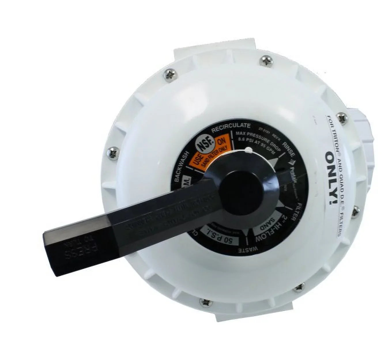 Pentair MPV, Pacfab/Hi-Flow Sizeand Filter, 2" w/ Unions, Sizeide Mnt Part # 261050