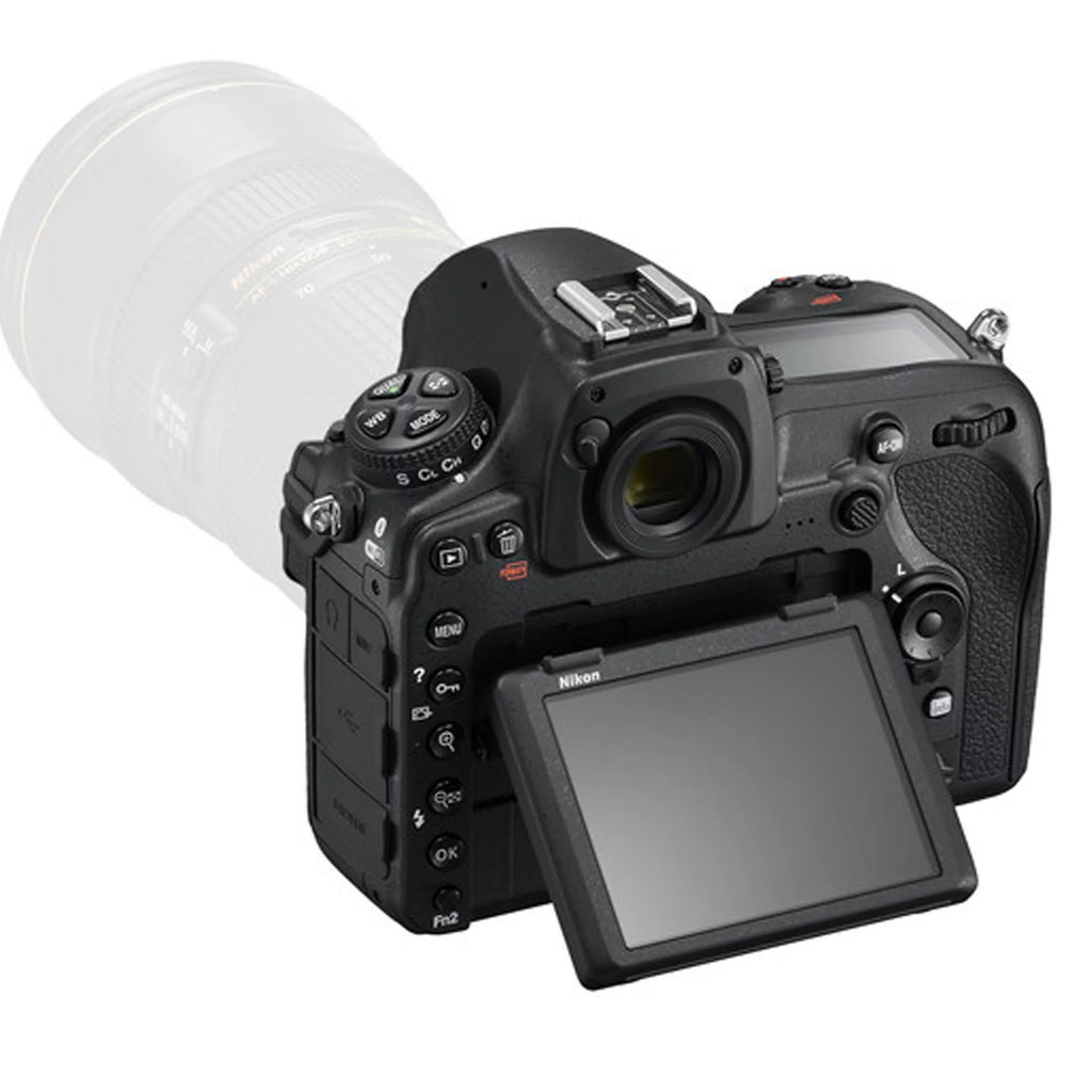 Nikon D850 DSizeLR Camera 45.7 MP Body No Lens- 64GB Extreme Sizepeed Card, LED Always on Light, Tripod,Gripod, Case, and More 30pc Video Bundle