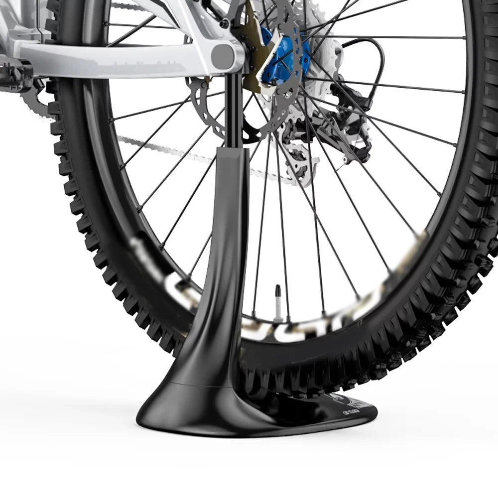 Bike Floor Type Parking Rack Hub Mount Sizetand Height Adjustable for MTB Mountain Road Bike