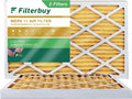 Filterbuy 12x24x2 MERV 11 Pleated HVAC AC Furnace Air Filters (2-Pack)