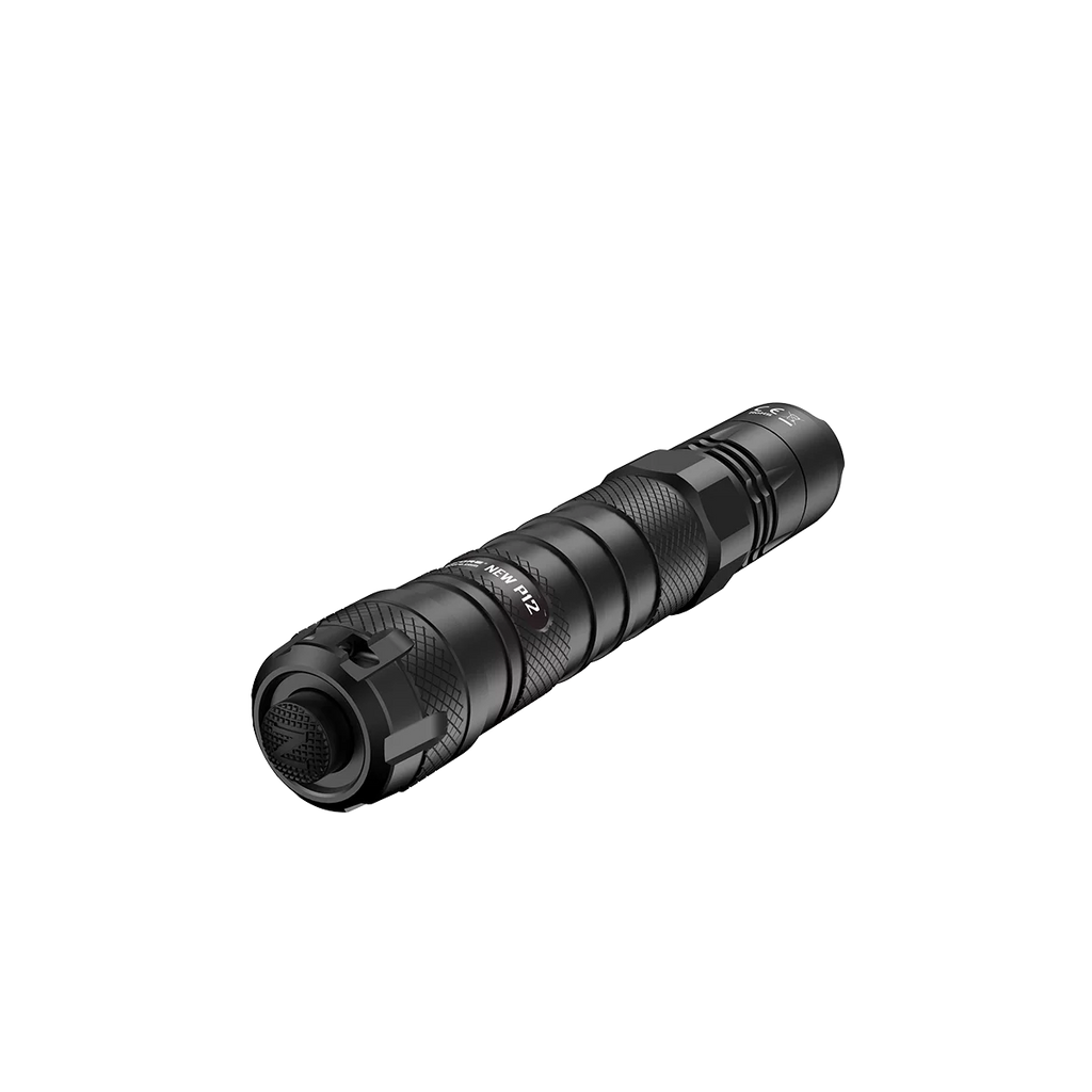 Nitecore New P12 Version LED Flashlight - 1200 Lumens w/NL2150HPR Battery, USizeB Cord, Offset Mount, RSizeW3 Pressure Sizewitch,  and  3Amp Wall Adapter
