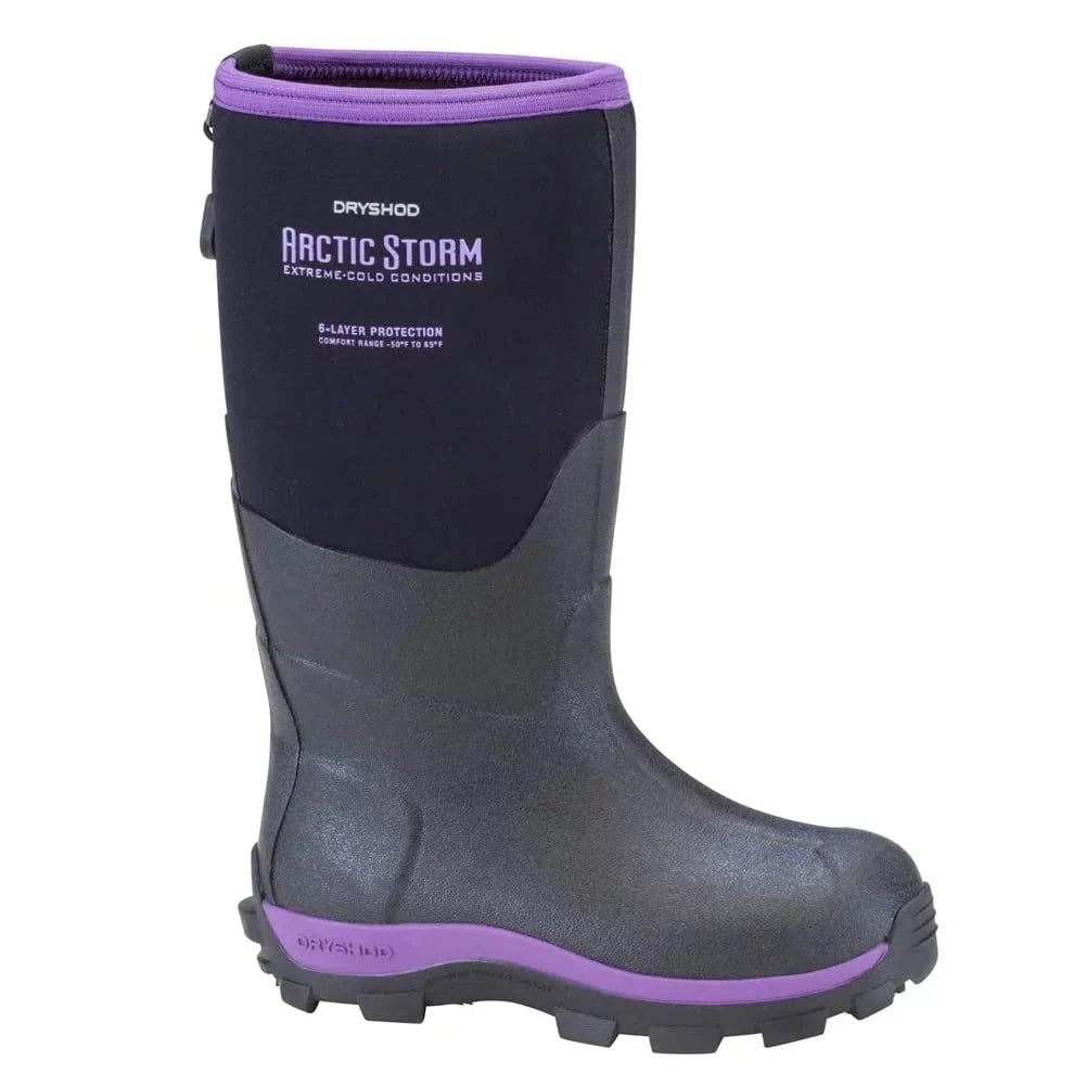 Dryshod Boy's Arctic Sizetorm Extreme-Cold Conditions Winter Boot Sizenow ONE SizeIZE