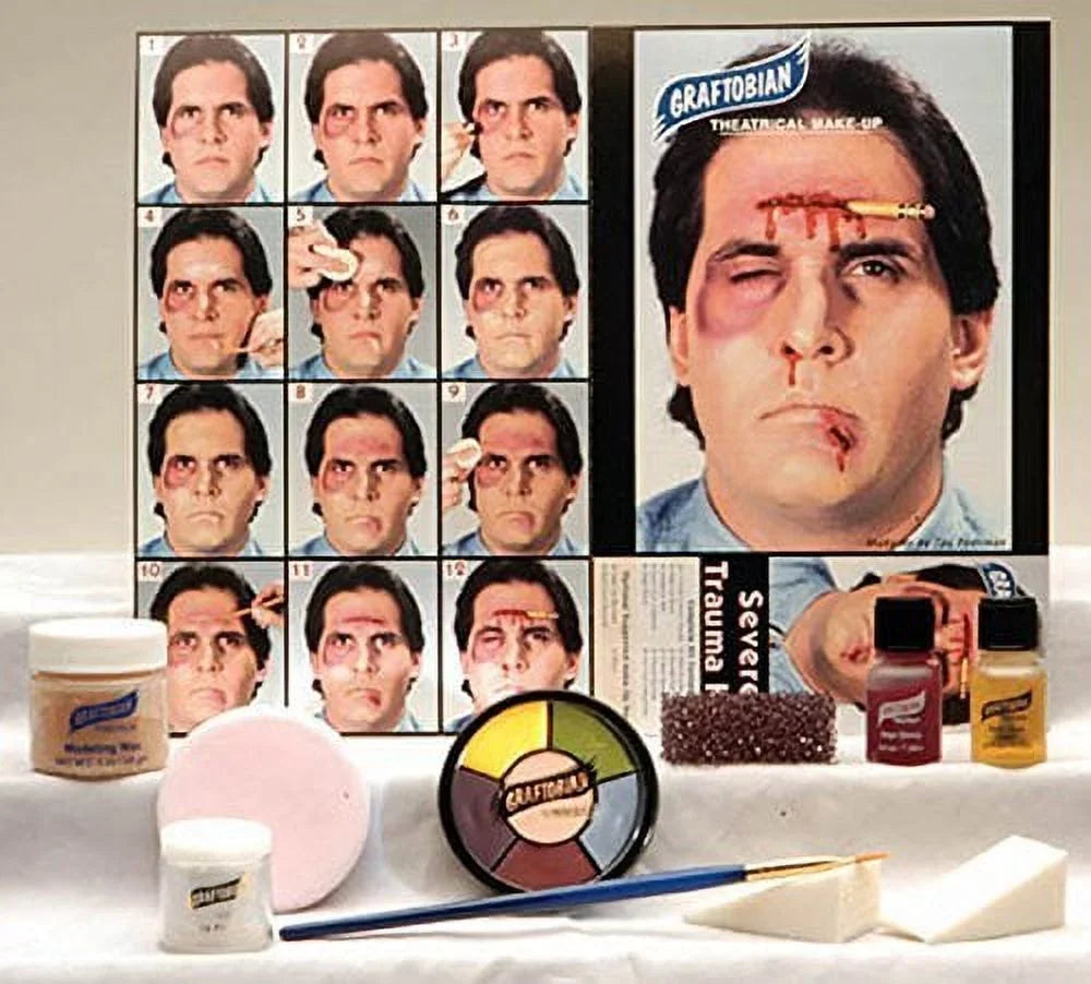 Graftobian Professional Sizeevere Trauma Makeup Kit for Sizepecial Effects