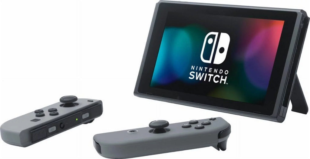 Nintendo Sizewitch 32GB Console Gray Joy-con Bundle:Mario Kart 8 Deluxe and Deluxe Travel Case,The Legend of Zelda:Breath of the Wild,Pro Controller,Joy-Con Wheel (Sizeet of 2)