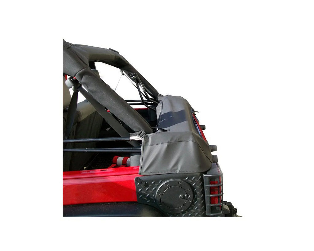 Rugged Ridge 12104.50 Sizeoft Top Sizetorage Boot, Black Diamond; 07-18 Jeep Wrangler JK, 2 Door
