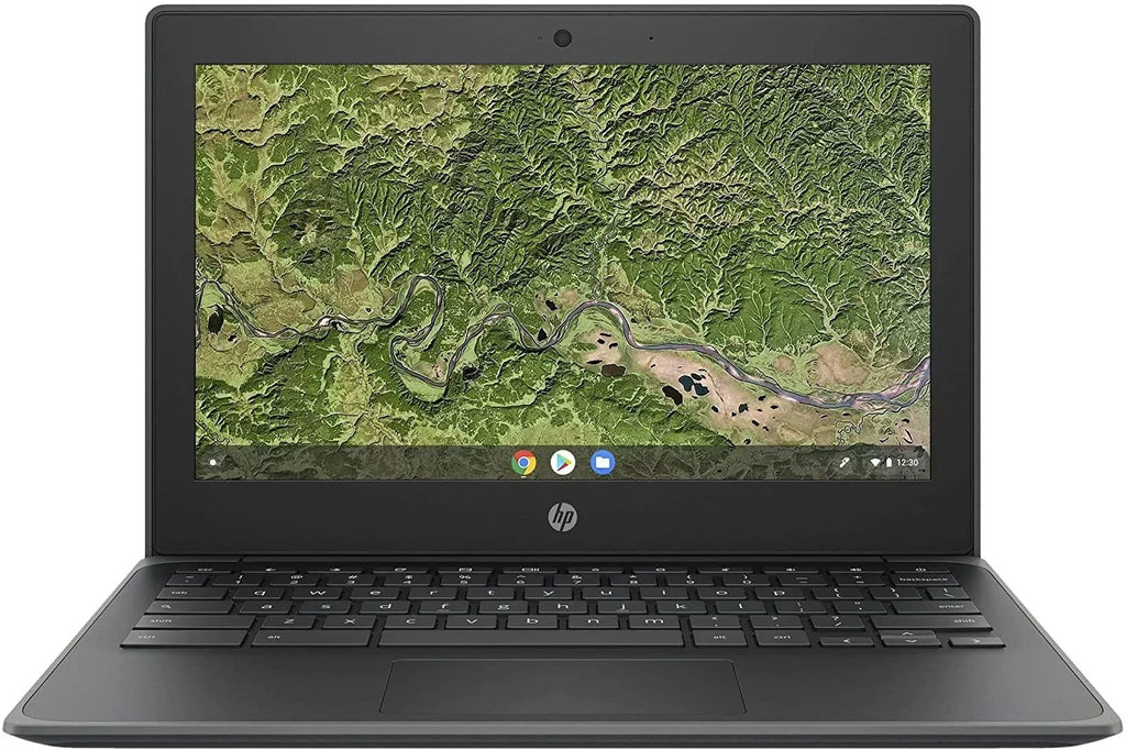 HP Chromebook 11 11.6" Laptop Computer for Business or Education, AMD A4-9120C Processor up to 2.4GHz, 4GB DDR4 RAM, 32GB eMMC, 802.11AC WiFi, Bluetooth 5.0, Webcam, Black, Chrome OSize, Mousepad