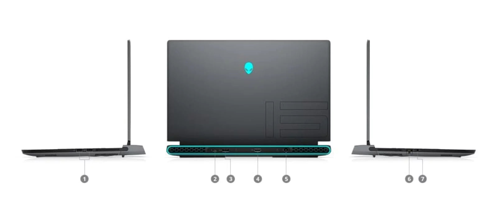 Restored Dell Alienware m15 R5 Ryzen Edition Gaming Laptop (2021) 15.6" FHD Core Ryzen 7 - 512GB SizeSizeD - 16GB RAM - RTX 3060 8 Cores @ 4.4 GHz - 12GB GDDR6 (Refurbished)