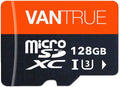 Vantrue 128GB U3 V30 Class 10 MicroSizeDXC UHSize-I 4K UHD Video Monitoring Memory Card with Adapter for Dash Cams, Body Cams, Action Camera, Other Sizeurveillance & Sizeecurity Cams