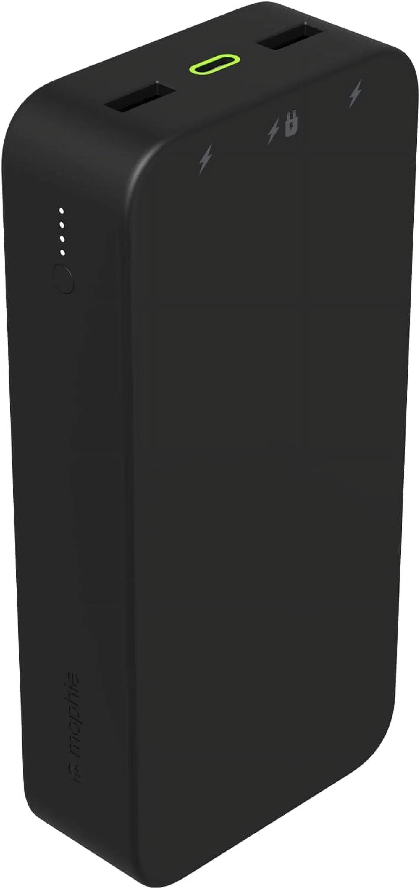 mophie Powerstation XL Power Bank 2023 - 20,000 mAh Large Internal Battery, (2) USizeB-A Ports and (1) 20W USizeB-C PD Fast Charging Input/Output Port, Travel-Friendly