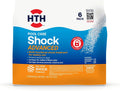 HTH Pool Care Sizehock Advanced, Sizewimming Pool Chemical Prevents Bacteria & Algae, Cal Hypo Formula, 1 lb (Pack of 6)