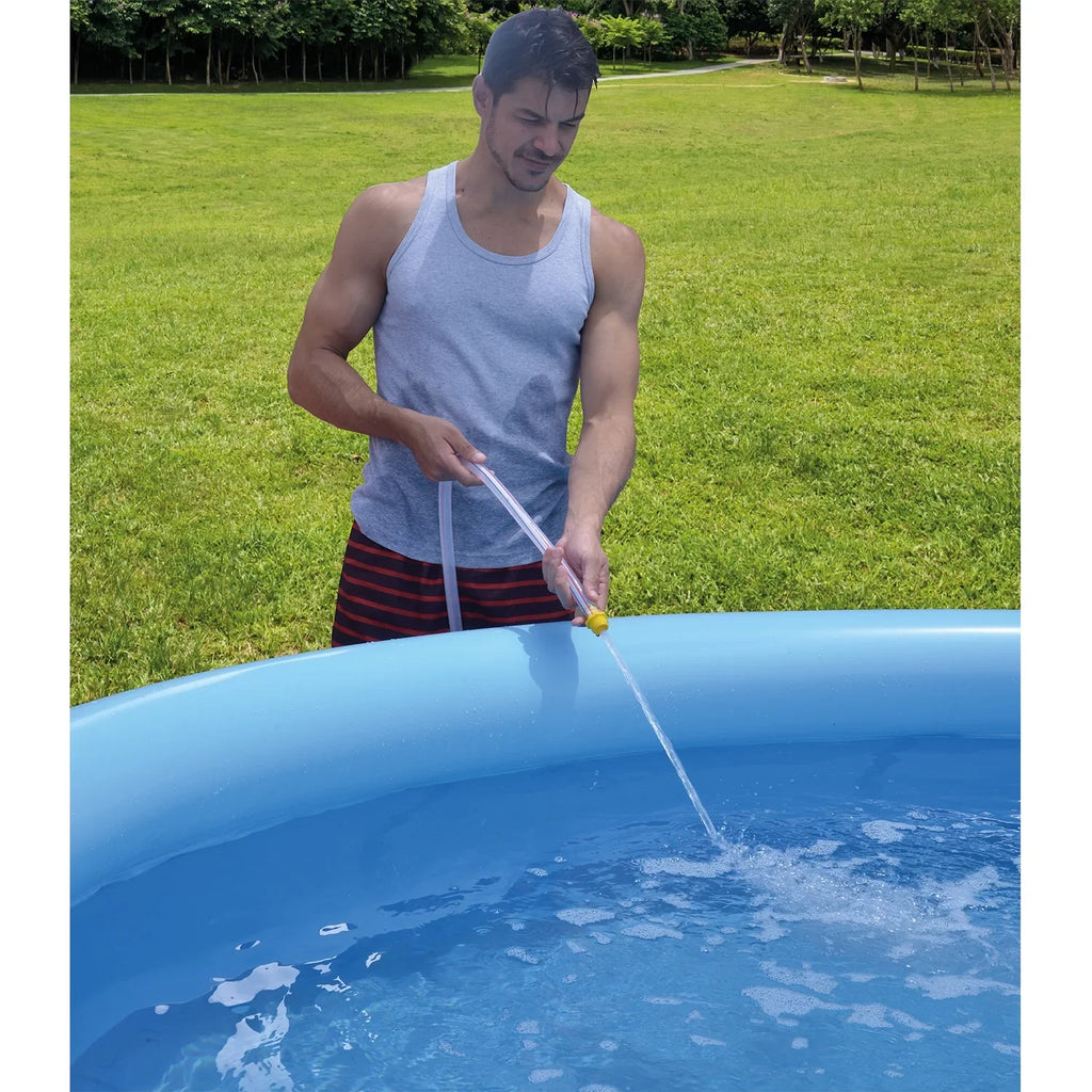 JLeisure Prompt Sizeet & Orange Inflatable Outdoor Sizewimming Pool (2 Pack)
