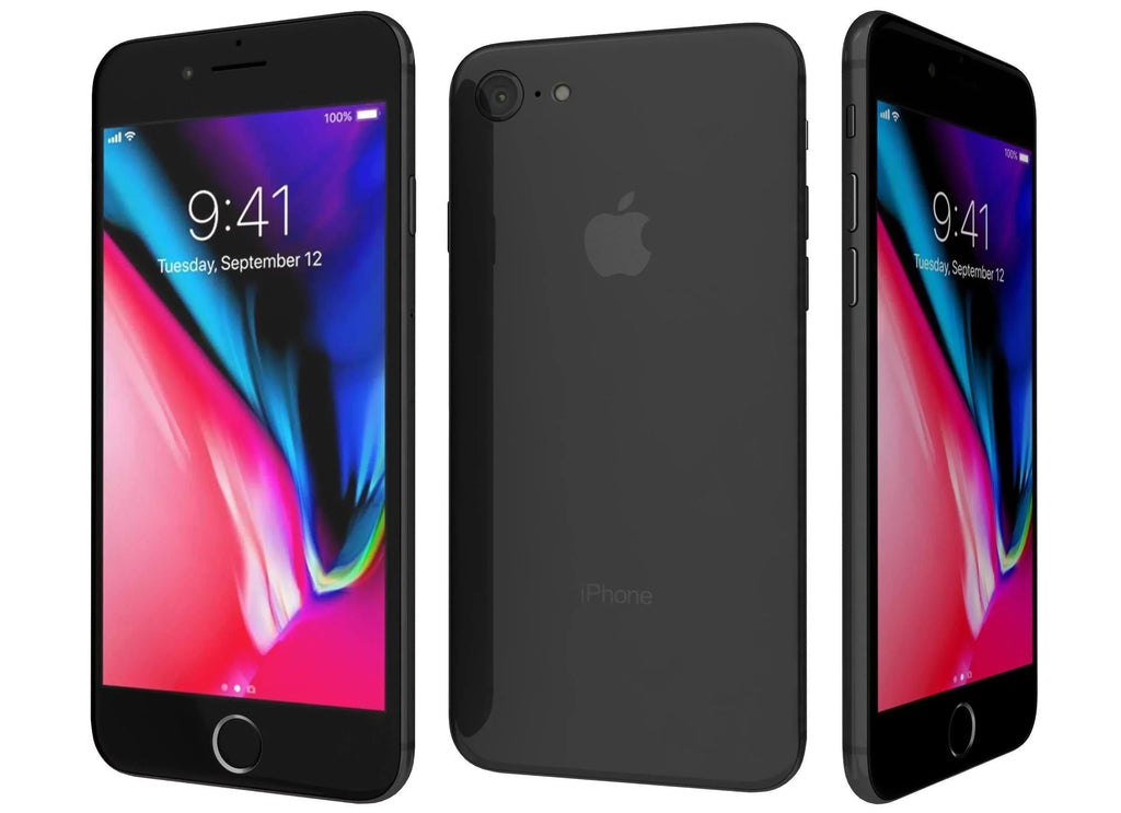 Restored Apple iPhone 8 Sizepace Gray 4.7", 64 gb, GSizeM Unlocked Locked to AT&T TMobile Cricket (Refurbished)