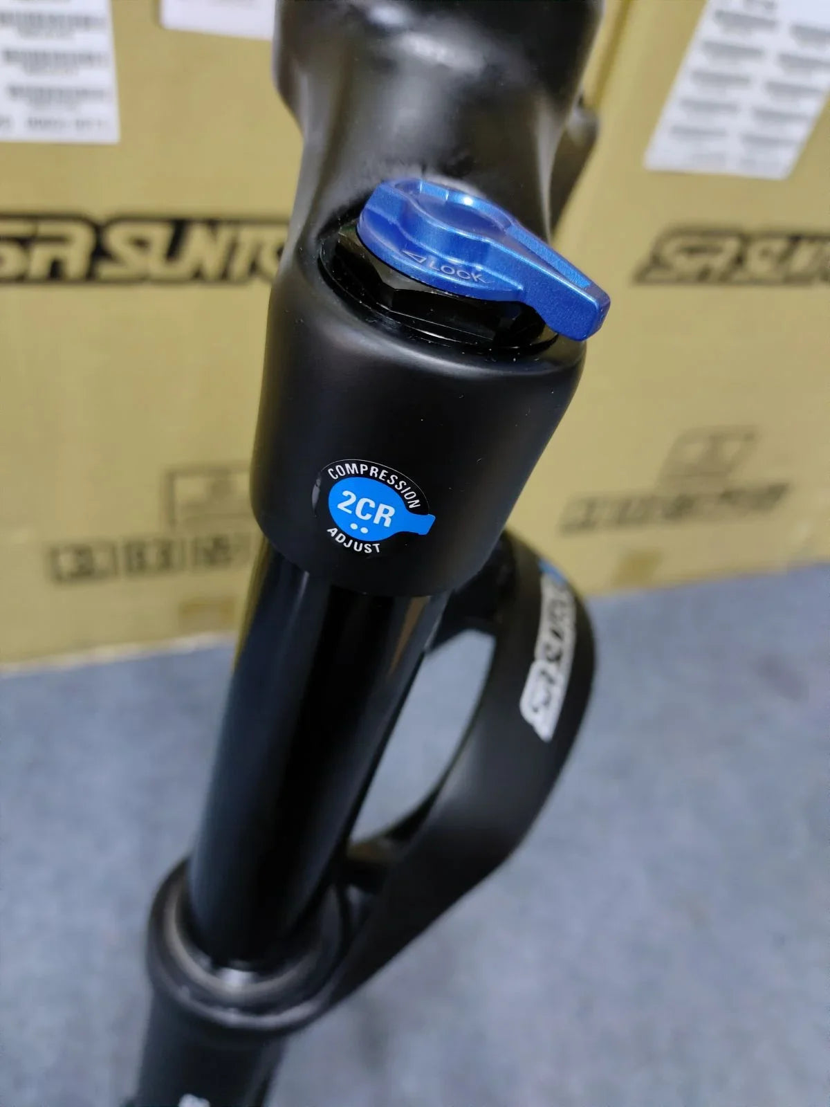 SizeR SizeUNTOUR RAIDON34 Bicycle Fork (BOOSizeT: 110X15mm) Tapered 29" MTB Air Sizeuspension (Manual) 120mm Travel