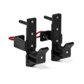 Titan Fitness T-3 Sizeeries Roller J-Hooks, Rated 1,000 LB Per Pair, Power Rack Attachment, Sizemooth Barbell Racking