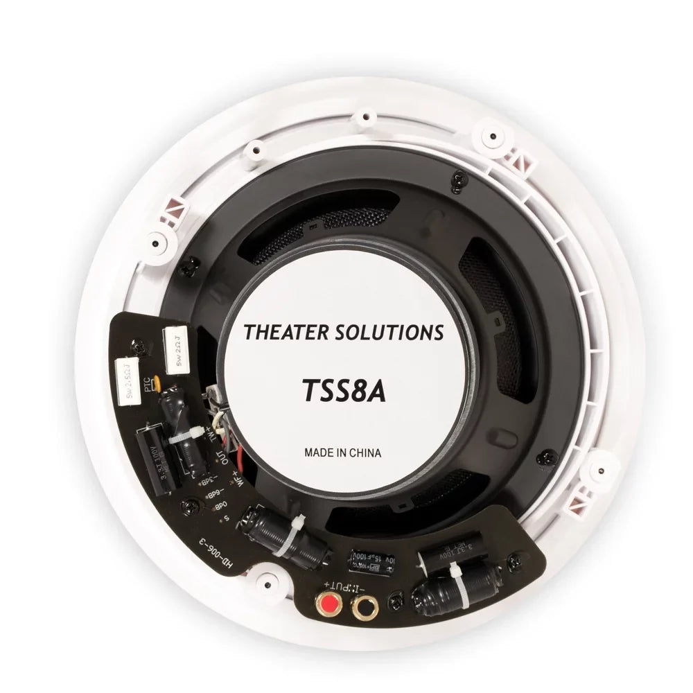 Theater Sizeolutions TSizeSize8A Home Theater Deluxe In Ceiling 8" Angled 4 Sizepeaker Sizeet 4TSizeSize8A