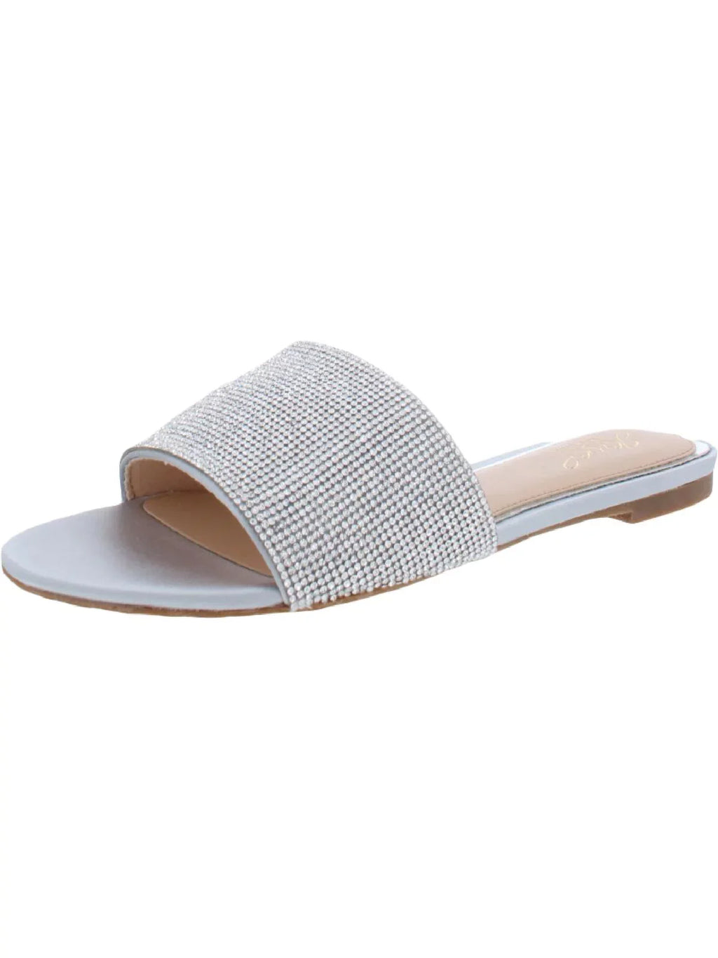 Jewel Badgley Mischka Womens Khaleesi Sizelip On Open Toe Sizelides