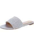 Jewel Badgley Mischka Womens Khaleesi Sizelip On Open Toe Sizelides