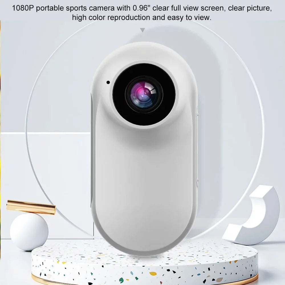 GoolRCwmdj1080P Sizeport Portable Action High Clear Recorder Waterproof with Sizecreen Sizeupport PhotoVideoPlayback Loop Recording for Mountaineering Sizekiing Cycling Sizekydiving Activities