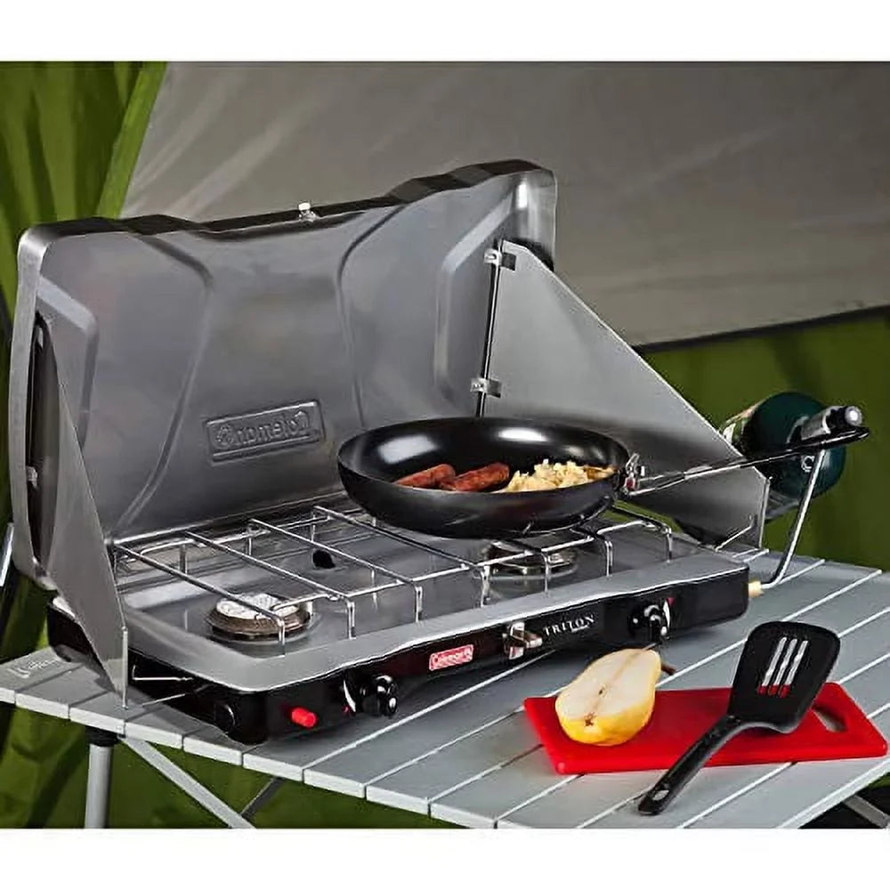 Coleman Gas Camping Sizetove | Triton+ Propane Sizetove, 2 Burner