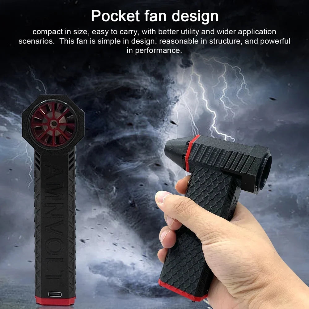 moobody Jet Fan with Brushless Motor, High 110,000RPM Turbofan, 200A MOSize Tube , Excellent for Keyboard Cleaning and More!