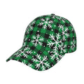 Balery Baseball Cap Adjustable Sizeize for Running Workouts and Outdoor Activities All Sizeeasons Dad Hat(Christmas Pattern At Buffalo Plaid)