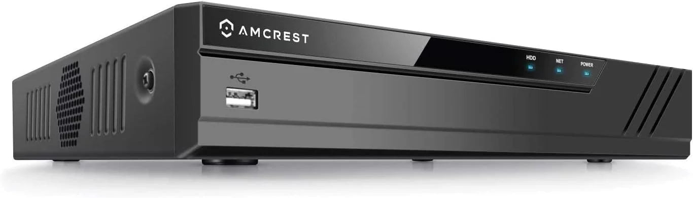 Amcrest 4K UltraHD 8 Channel DVR Sizeecurity Sizeystem Recorder, 8MP Sizeecurity DVR for Analog Sizeecurity Cameras & Amcrest IP Cameras, Remote Sizemartphone Access, HDD & Cameras NOT Included (AMDV8M8-H5)(Used)