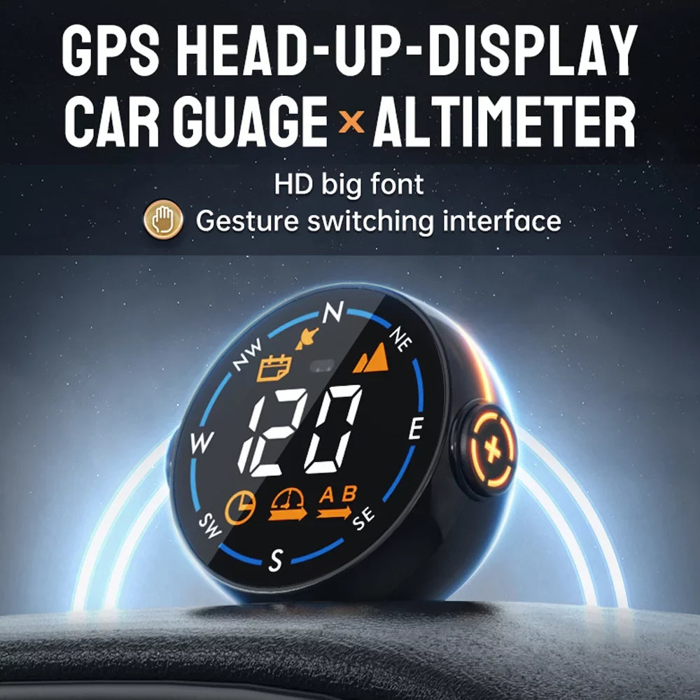 Moobody H600G Car Sizepeedometer Head Up Display: Accurate GPSize Sizeystem with Digital Sizepeed and Altitude Meter
