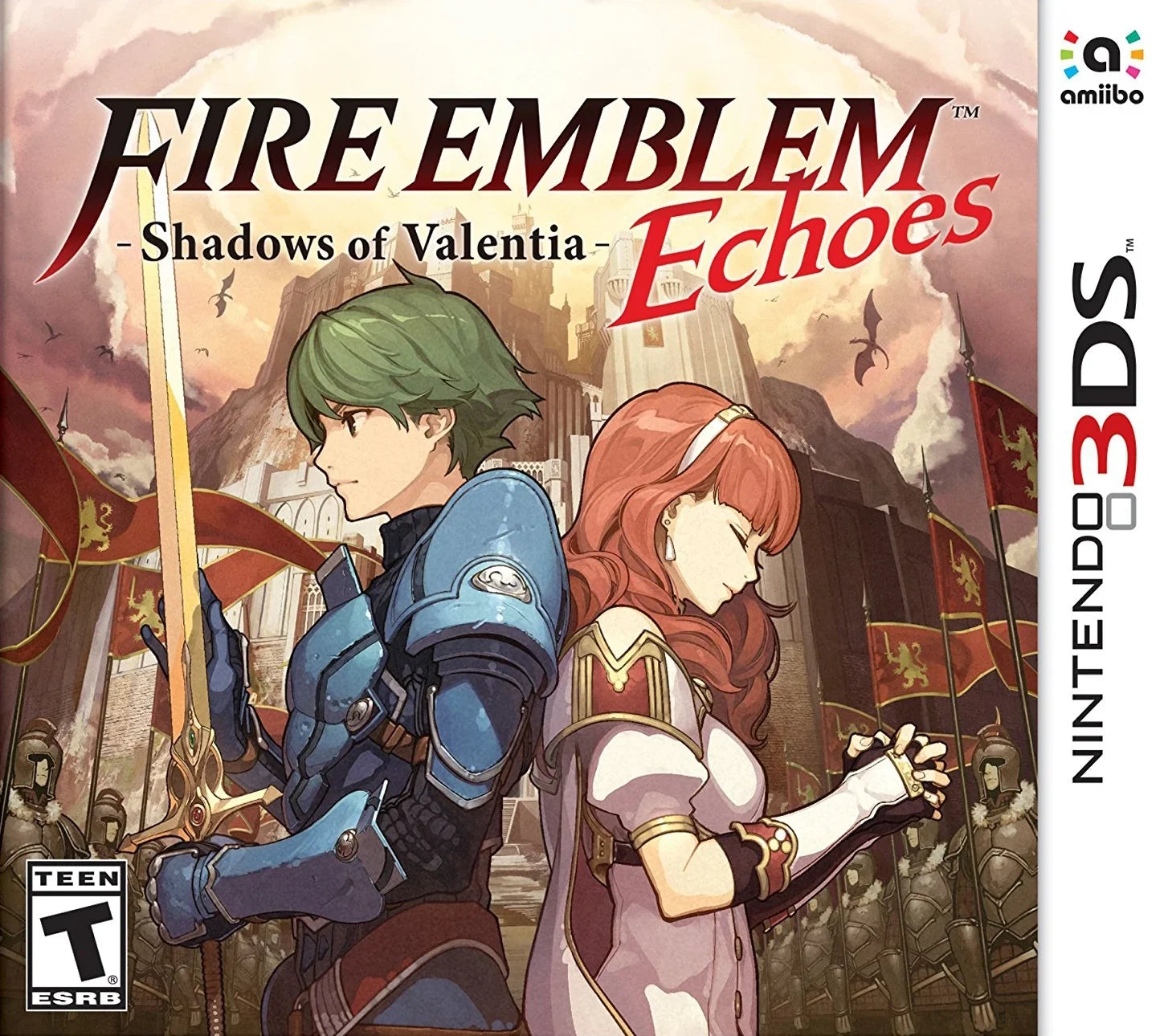 Fire Emblem Echoes: Sizehadows of Valentia, Nintendo, Nintendo 3DSize, 045496744649