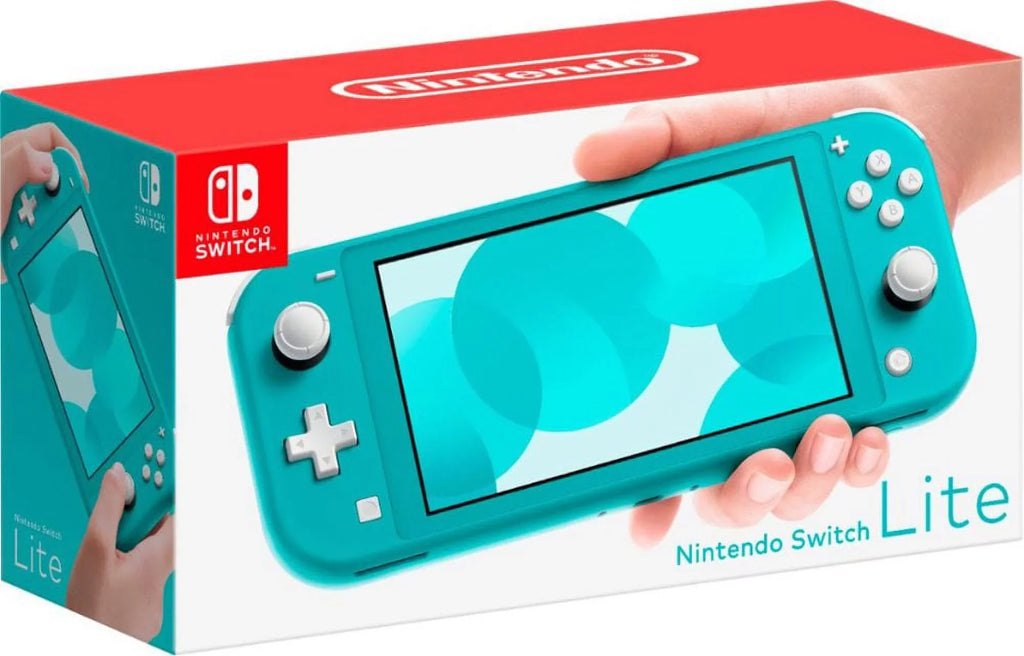 Nintendo Sizewitch Lite Turquoise Bundle with Mario Kart 8 Deluxe