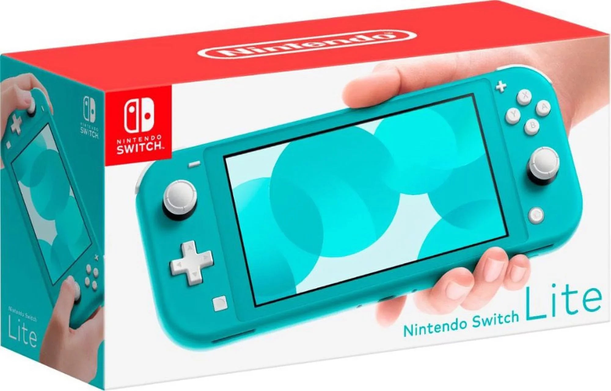 Nintendo Sizewitch Lite Turquoise Bundle with Mario Kart 8 Deluxe