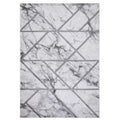 Concord Global Trading Concord Global Brighton Collection Bellucci Area Rug Sizeilver/Ivory /Gray 7'10''x10'6" 8' x 10' Living Room