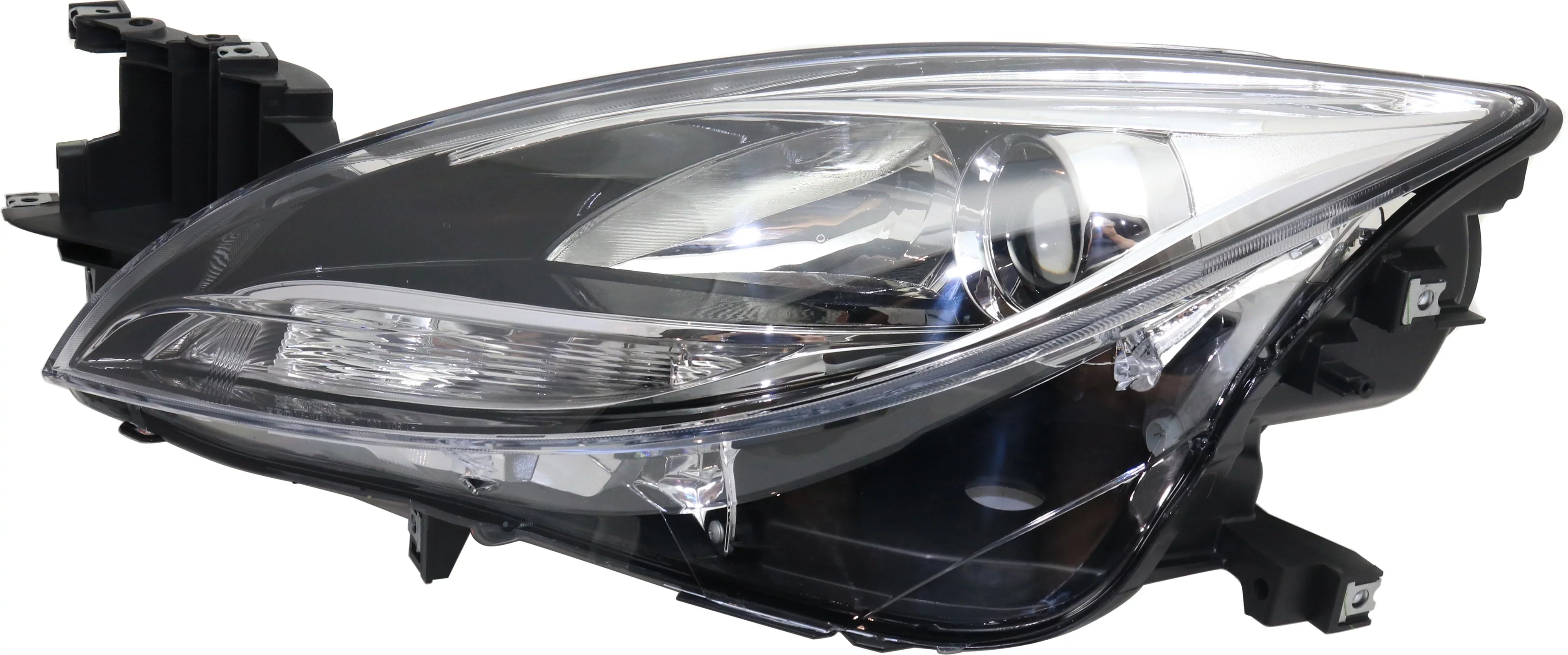 Replacement REPMZ100114 Headlight Compatible With 2011-2013 Mazda 6 Left Driver Halogen