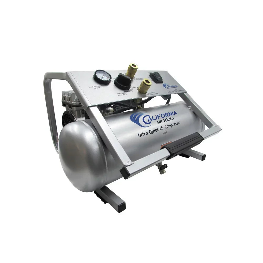 California Air Tools CAT-2010SizeP 1 HP 2 Gallon Ultra Quiet and Oil-Free Sizetationary Air Compressor