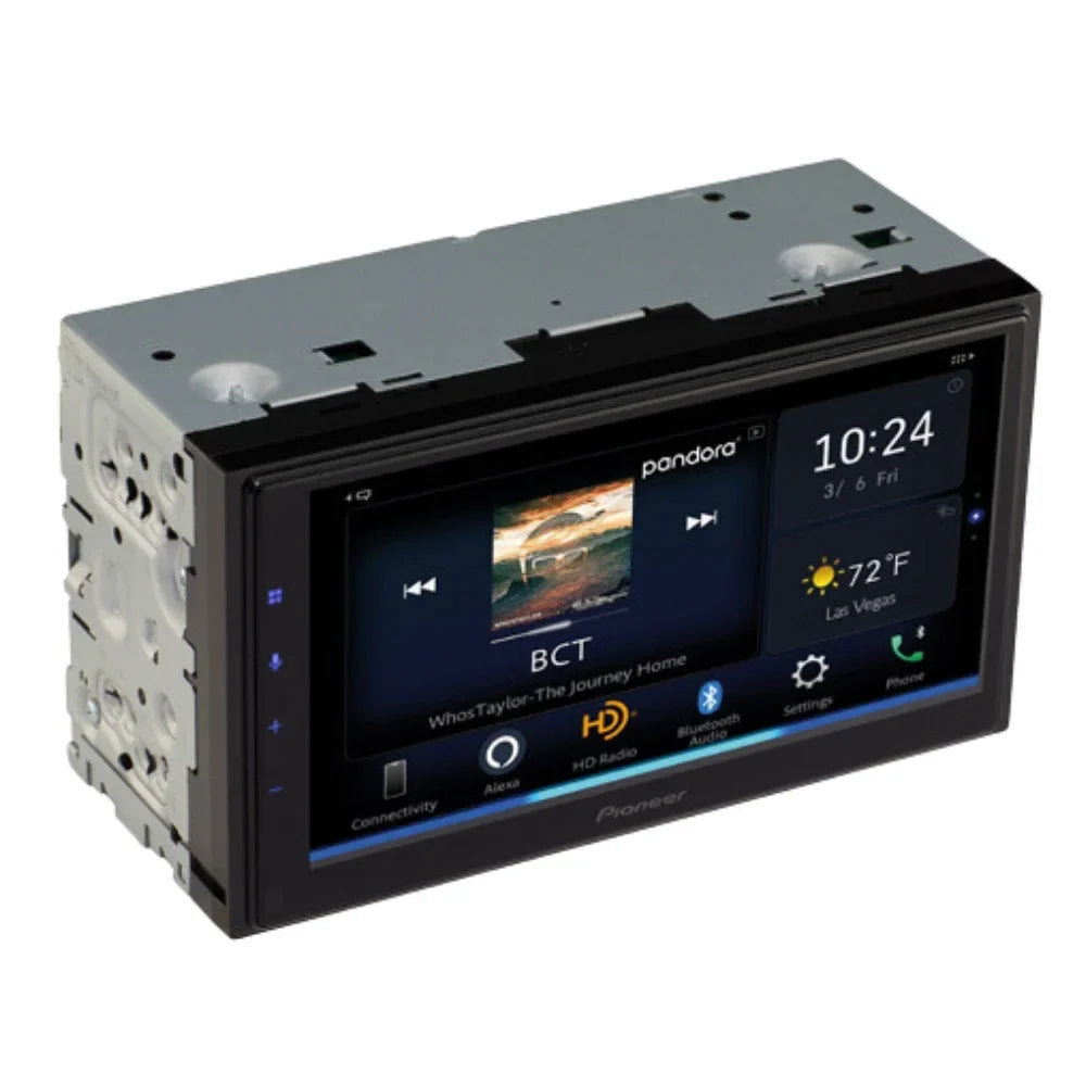 New Pioneer DMH-W4660NEX 6.8" Multimedia Receiver w/ Bluetooth & Bullet Camera
