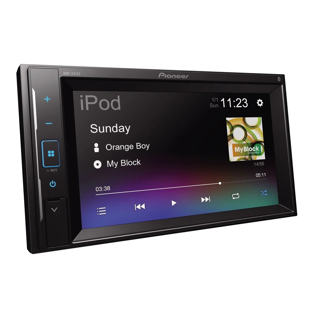 New Pioneer DMH-241EX Media Receiver w/ License Plate Camera (Does Not Play CDs)